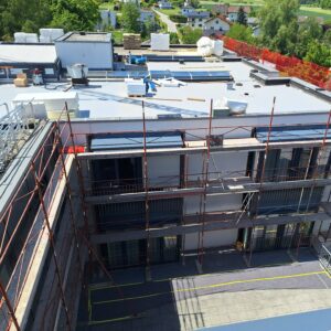 Seniorenheim Ried, Bauleitung Sanierung von Dach und Fassade